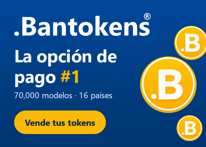 Bantokens, la opción de pago #1. Vende tus tokens