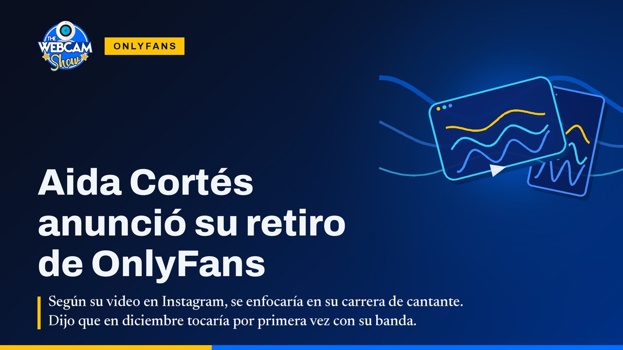 Aida Cortés anunció su retiro de OnlyFans